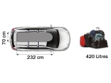Dachbox Thule 700 /420L-reicht f. 6 Skier o.4 Snowboards /Verleih Dachbox Thule 700 /420L-reicht f. 6 Skier o.4 Snowboards /Verleih