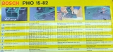 Elektrohobel Bosch PHO 15-82 500 Watt 19000 U/min /Verleih Elektrohobel Bosch PHO 15-82 500 Watt 19000 U/min /Verleih
