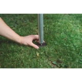 Outdoor Tischtennisplatte auf großen Rollen PPT500 blau /VERLEIH Outdoor Tischtennisplatte auf großen Rollen PPT500 blau /VERLEIH