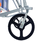 Outdoor Tischtennisplatte auf großen Rollen PPT500 blau /VERLEIH Outdoor Tischtennisplatte auf großen Rollen PPT500 blau /VERLEIH